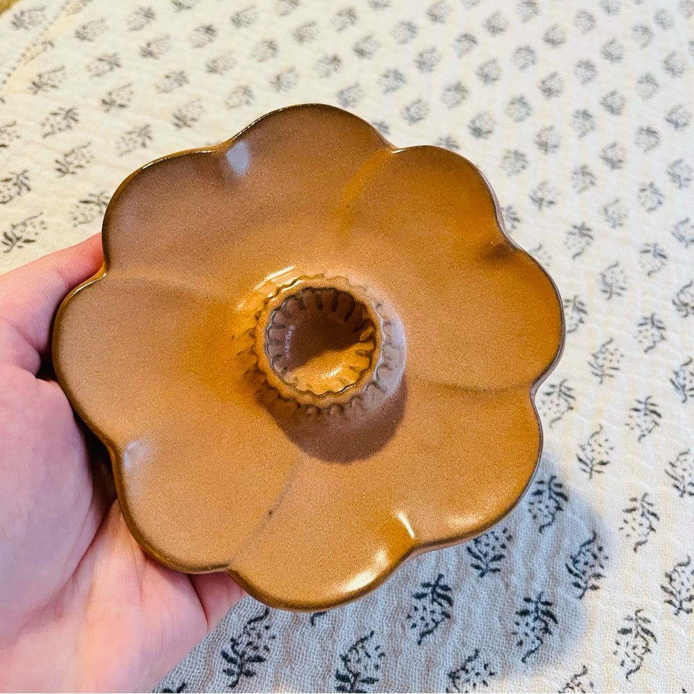 NWT Magnolia Taper Candle Holder - Picture 1 of 7